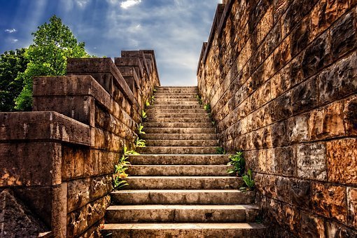 Steps, Stairs, Architecture, Masonry