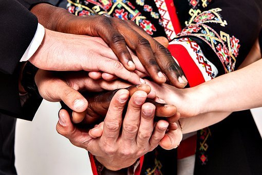 People, Multiracial, Diverse, Hands