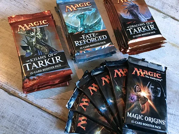 Magic booster packs