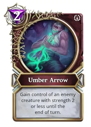 Umber Arrow, great tempo swing card