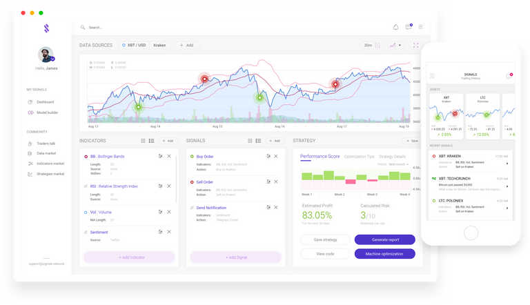 Signals network