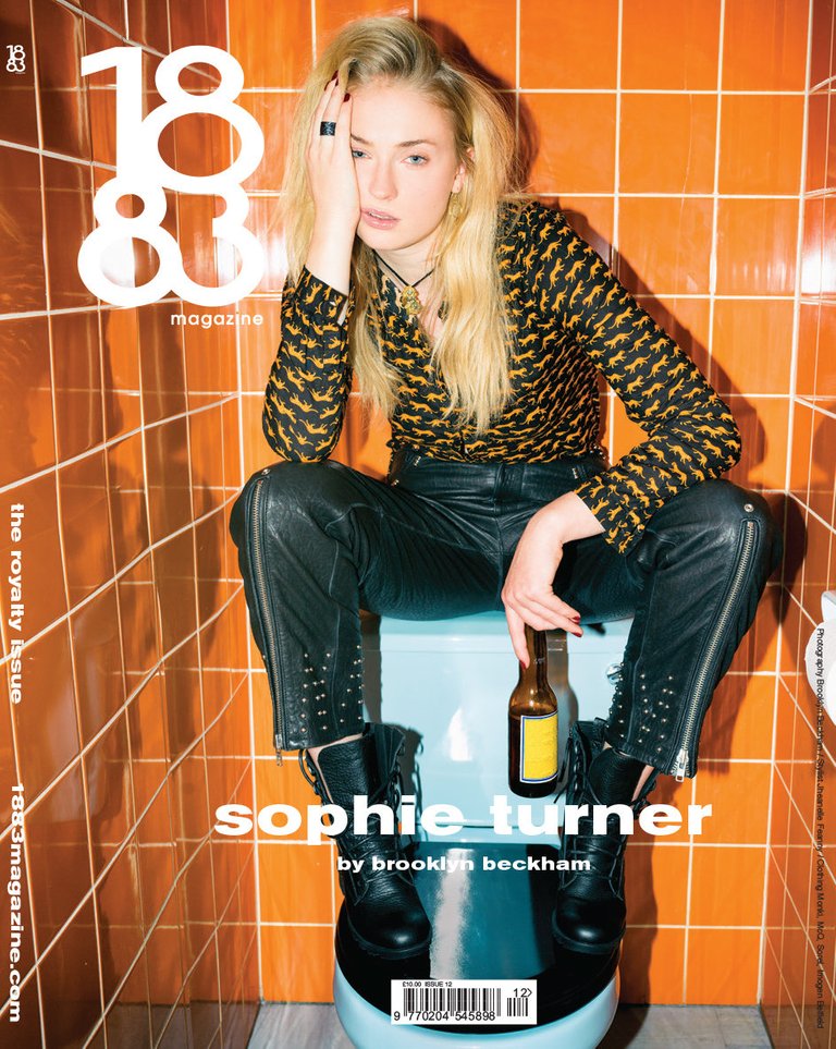 Sophie Turner by Brooklyn Beckham for 1883 Magazine The Royalty Issue 2018 Cover.jpg