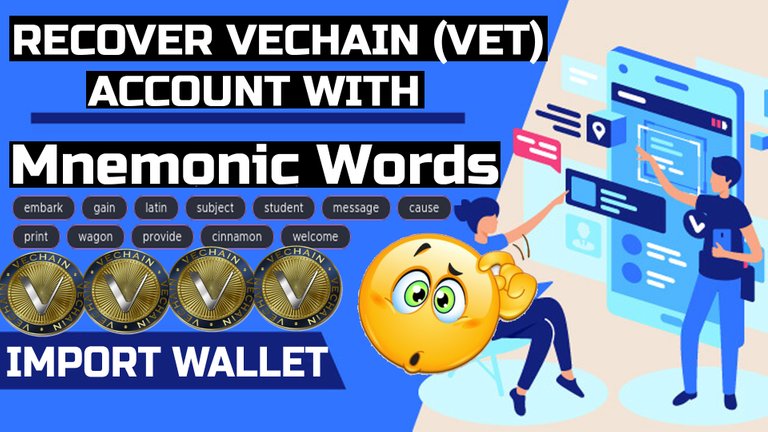 How To Restore Vechain ( VET ) Wallet With Mnemonic Words By Crypto Wallets Info 1.jpg
