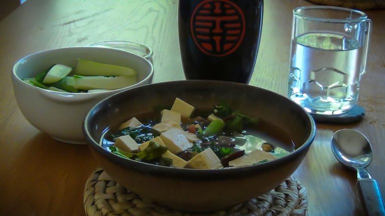 tofu miso soup