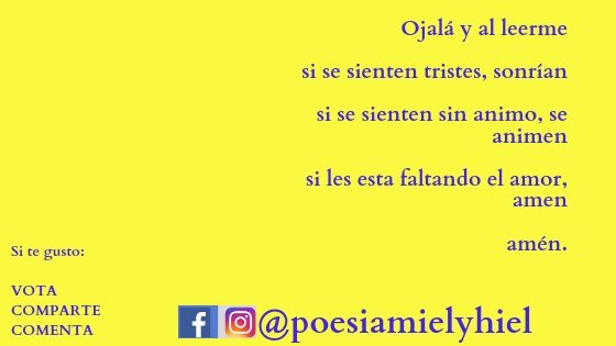 Ojalá y al leerme si se sienten tristes, sonrían si se sienten sin animo, se animen si les esta faltando el amor, ame, amén si les gusto, compartan voten comenten (7).jpg