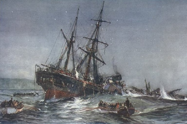 The Wreck of the Birkenhead by Charles Dixon.jpg