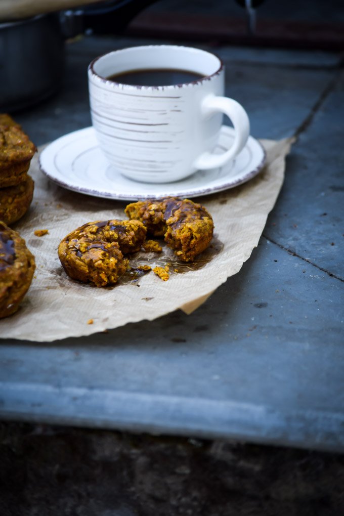 Healthy Maple Peanut Butter Pumpkin Snack Doughnuts..jpg