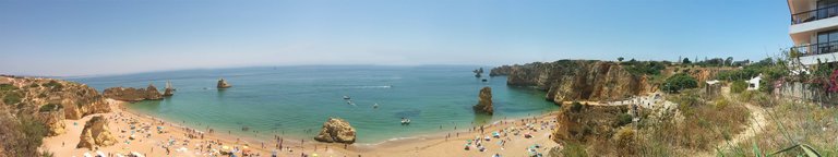 lagos beach panorama