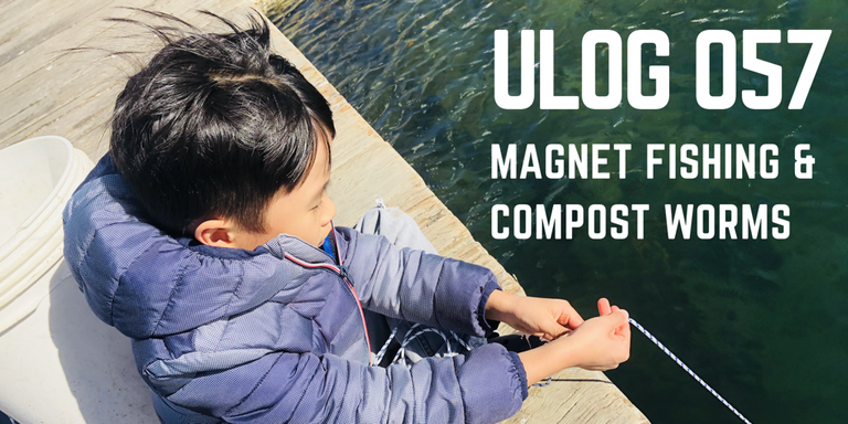 ULOG 057 - Magnet fishing and catching compost worms