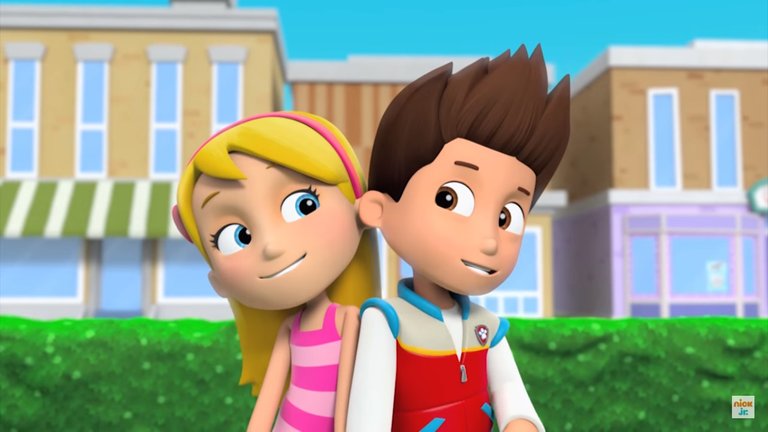 PAW Patrol Ryder & Katie belong to Nick Jr.