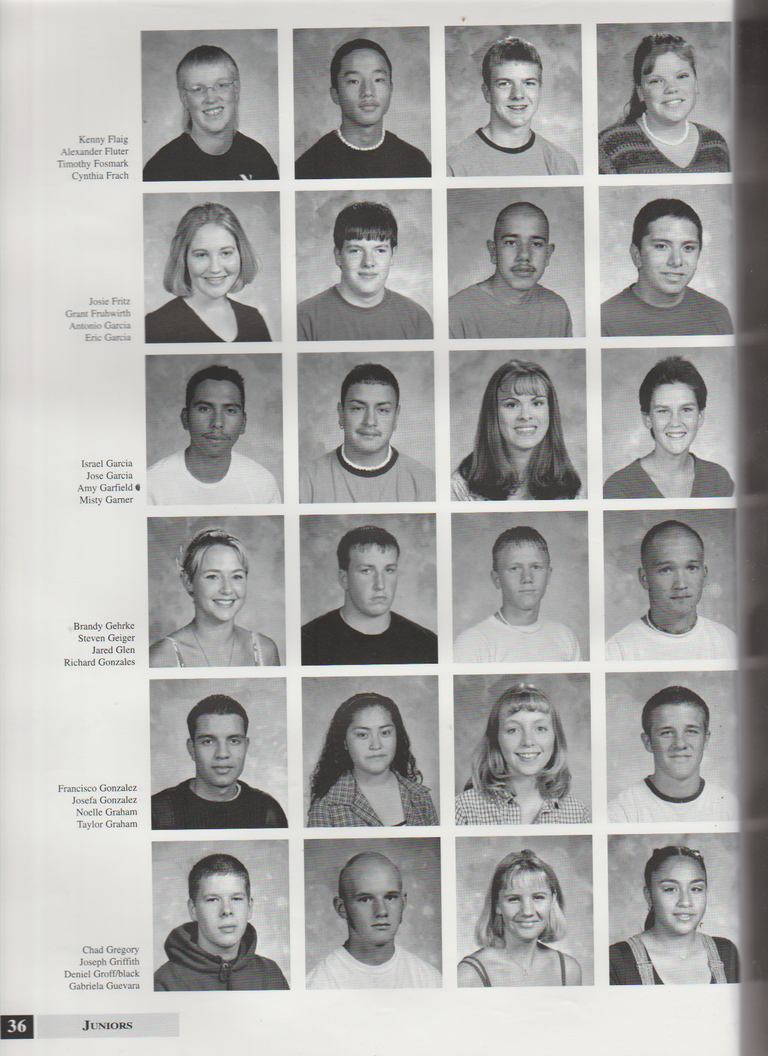 2000-2001 FGHS Yearbook Page 36 Amy Garfield Misty Garner.png