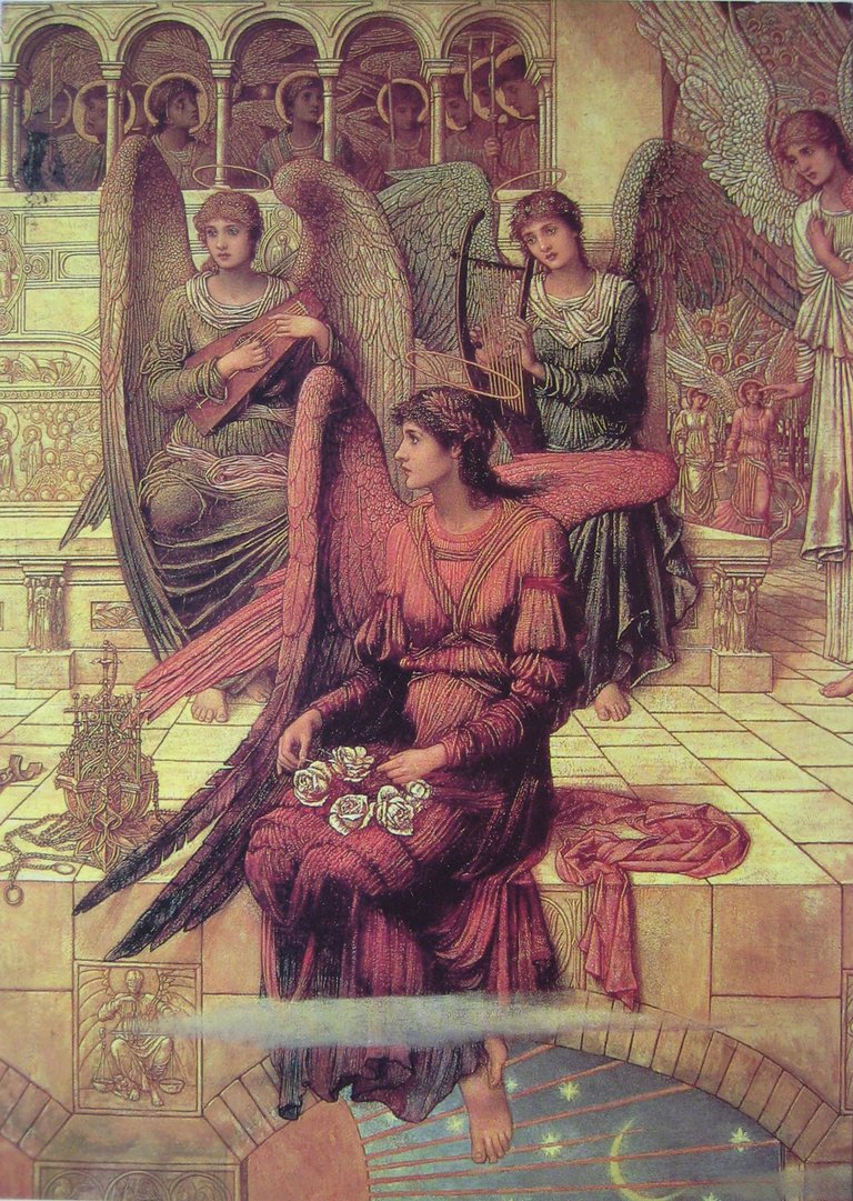 John Melhuish Strudwick The Ramparts of God's House.jpg