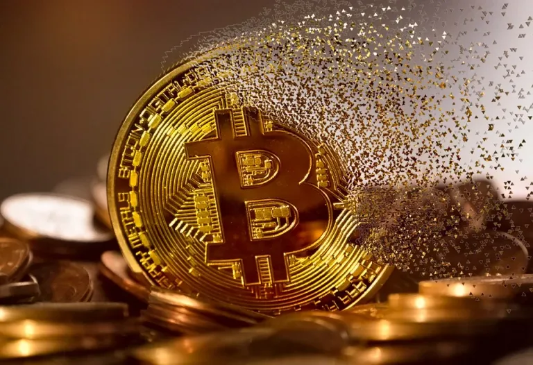 Bitcoin golden evaporating pixa.webp
