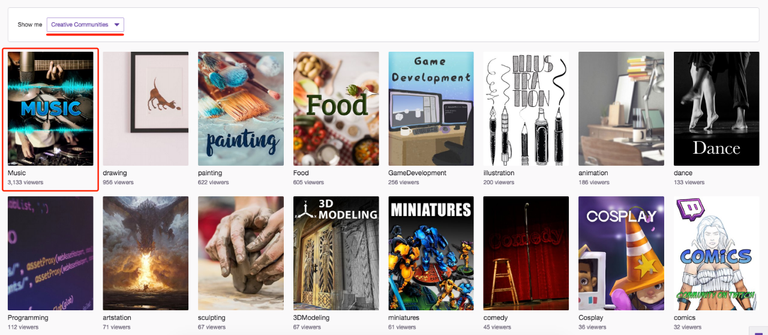 Exploring the Music Community on Twitch!