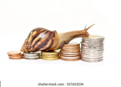 brown-snail-climbing-pile-coins-260nw-557653234.webp