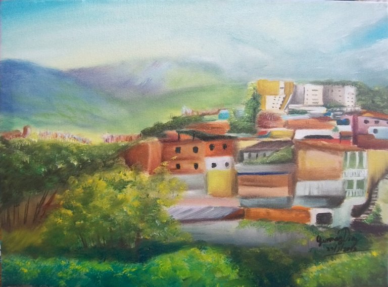 montañas y casitas en el corazón, óleo, 30x40cm.jpg