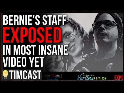 @timcast bernie sanders staff expose in most insane video yet. reveal thair real secret plan.jpg