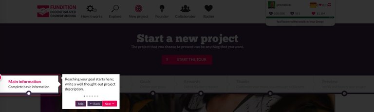 How to Create a Project on Fundition.io and Receive Donations!