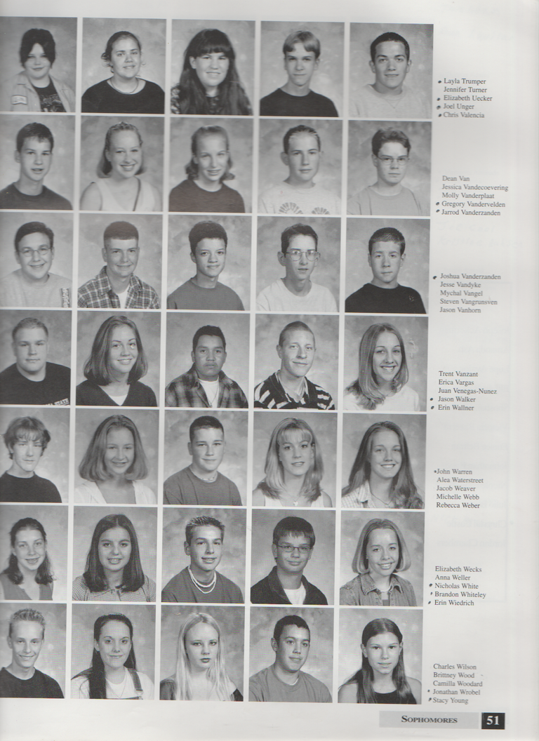 2000-2001 FGHS Yearbook Page 51 Josh Vanderzanden, Chris Valencia.png