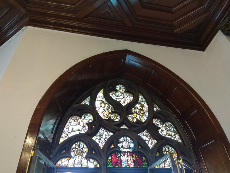 Stained glass windows