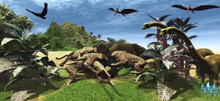 dinosaur tiger fighting 3 A.jpg