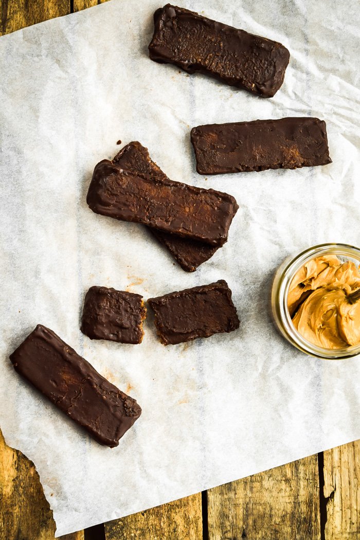 Chocolate Dipped Peanut Butter Protein Bars (Vegan+GF)-5.jpg