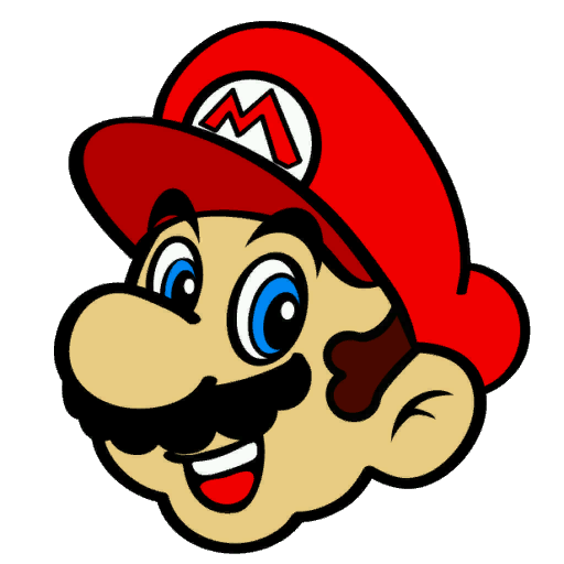 Mario Head Transparent Left.png