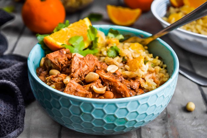 Cocoa Peanut Mole Jackfruit & Cilantro Orange Rice (Vegan+GF)-4.jpg