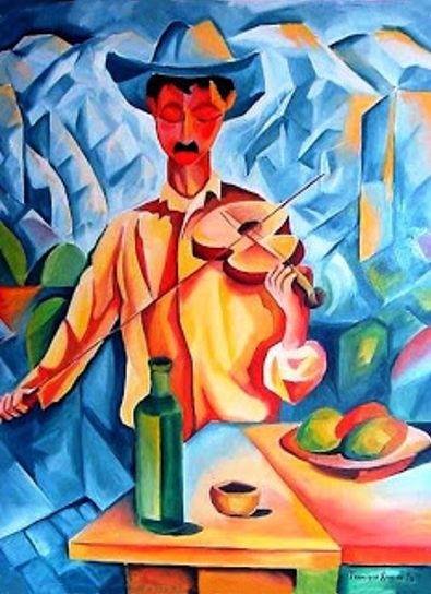 El Violinista. Francisco Rivera Mendoza 1999.jpg