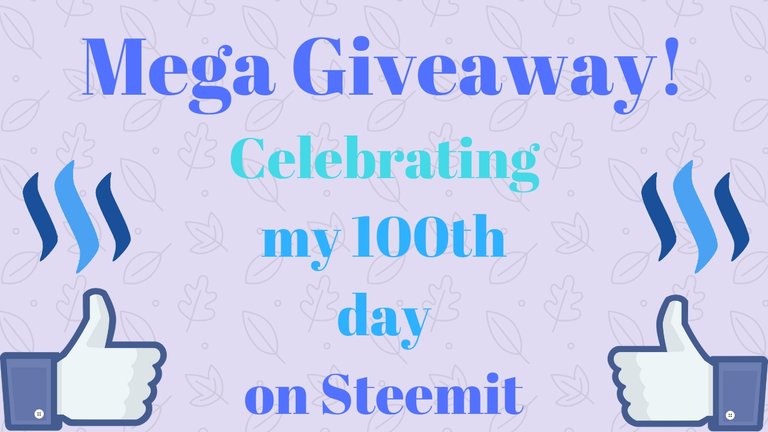 Celebrating my 100th day on Steemit.jpg