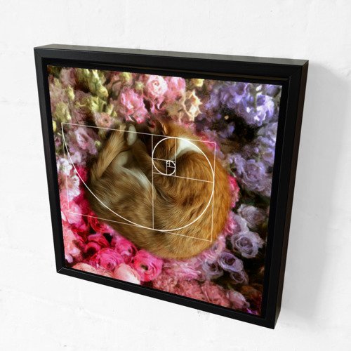 A_VoteForMe_Bed Of Roses Golden Mean_ArtPrint.jpg