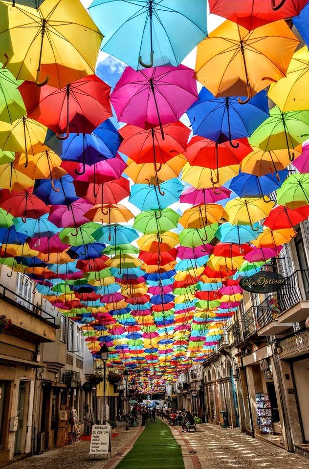 The umbrellas of Agueda ☔☔☔ — в Águeda, Aveiro, Portugal.jpg