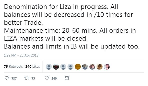 Liza denomination tweet.JPG