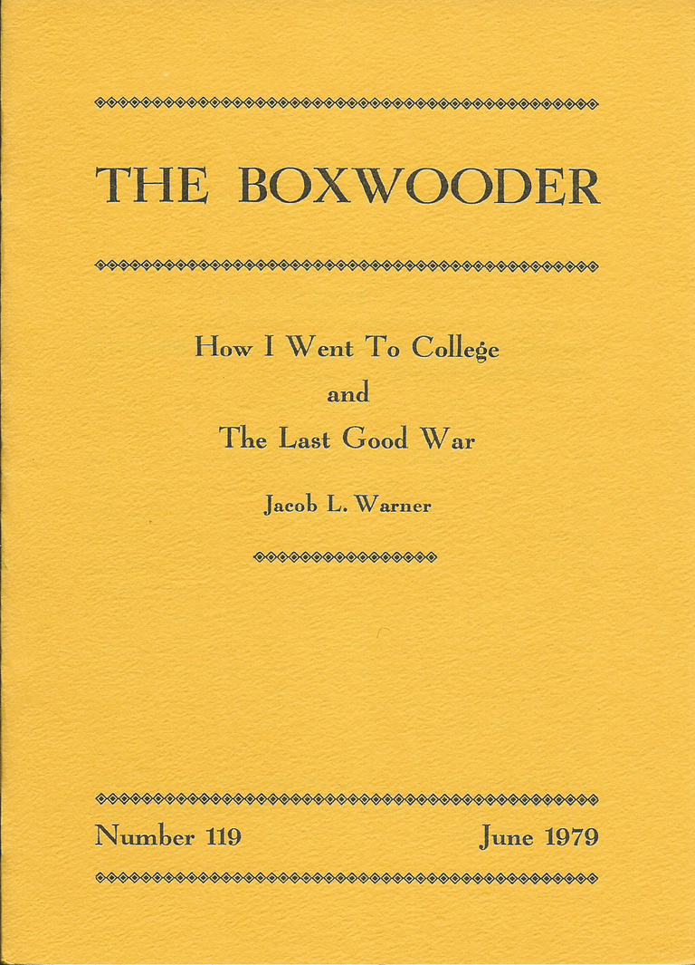 The Boxwooder - Number 119, June 1979 - Front Cover.png