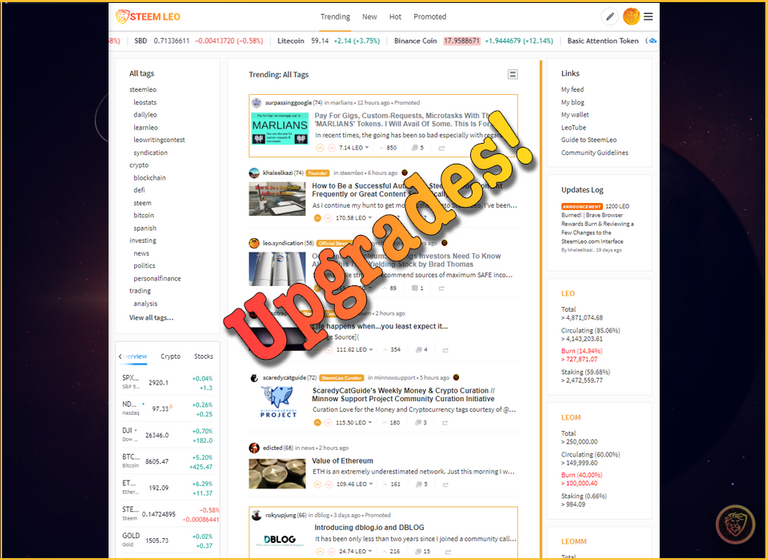 steemleo interface upgrades.png