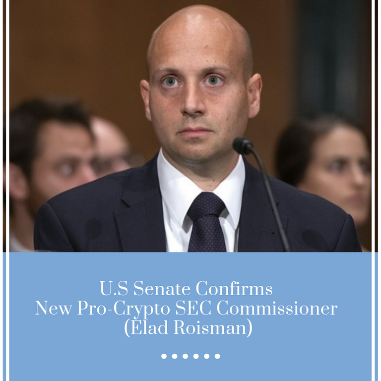 U.S Senate Confirms New Pro-Crypto SEC Commissioner (Elad Roisman).png