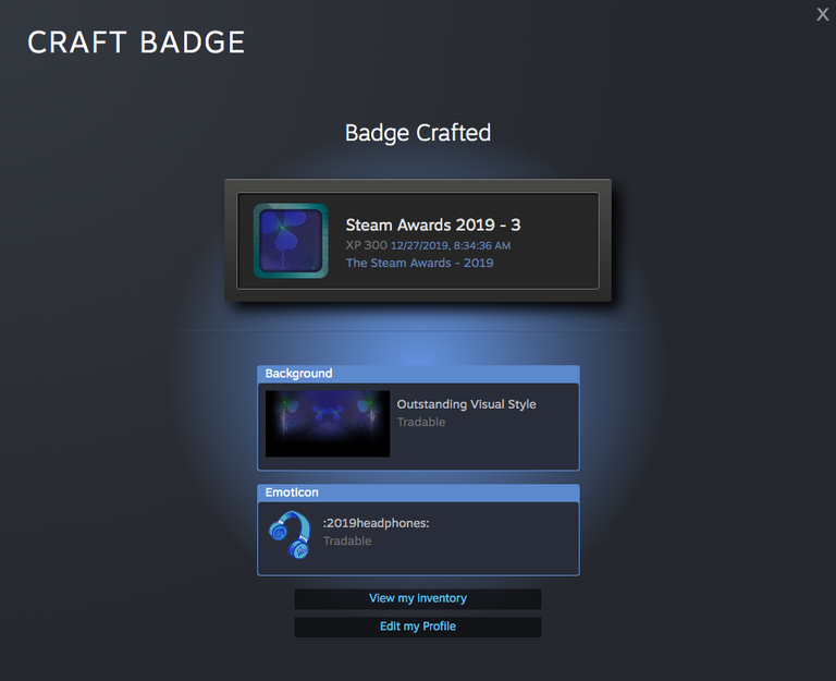 The Steam Awards - 2019 Badge Crafted - 3.png