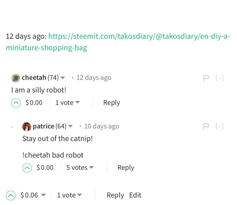 TakosDiary Tako’s Diary Cheetah Bad Steemit Steemcleaners !cheetah bad robot ”Cheetah Bad” ”!cheetah bad robot”