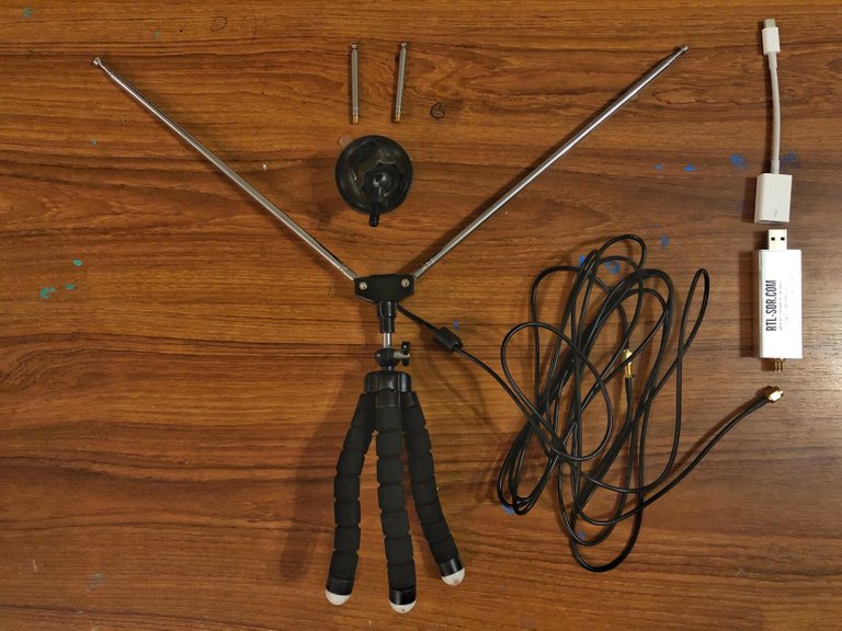 SDR-RTL with antenna kit