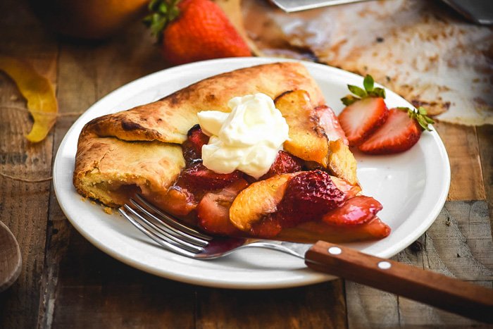 Simple Strawberry Peach Galette (Vegan)-6.jpg