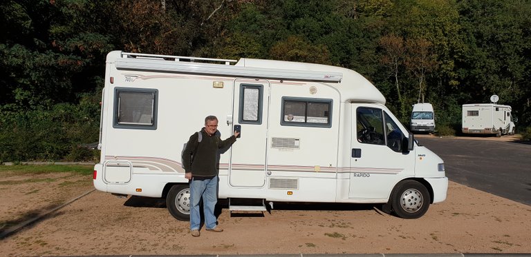 October Trip in France - First Days at Camping de la Croze, Châtel-Guyon and Riom.