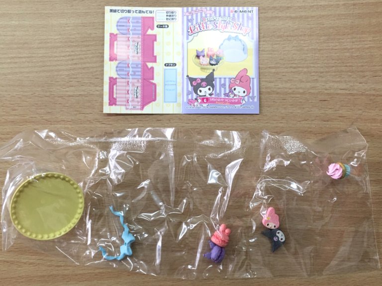 TakosDiary Tako’s Diary Re-ment Toy Review My Melody Miniature