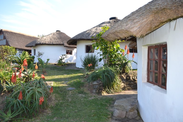 The Kraal Wild Coast Xhosa huts.JPG