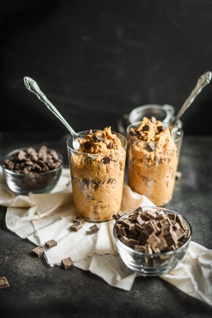 Healthy Edible Chocolate Chip Cookie Dough (Vegan+GF)-4.jpg