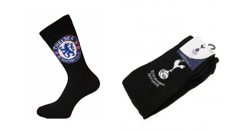 Chelsea & Tottenham Socks.jpg