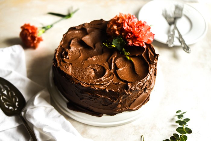 Dark Chocolate Vegan Birthday Cake (GF)-5.jpg