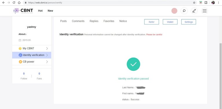 CBNT Passed KYC steemit.jpg