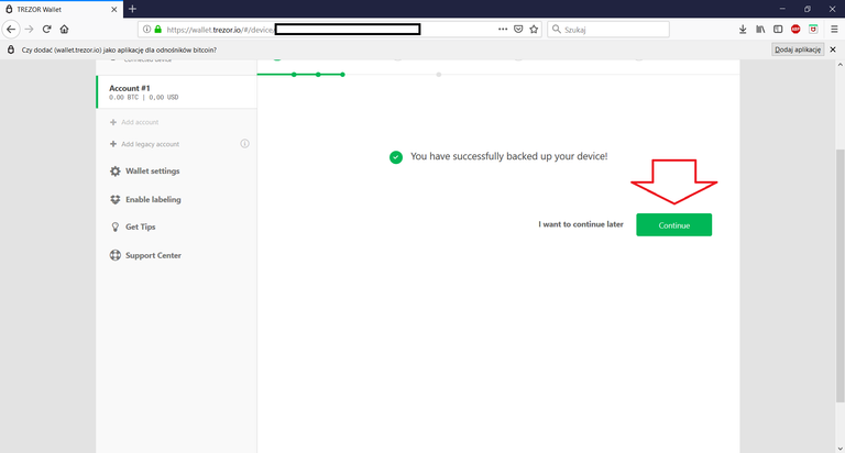 mszybowski.pl - trezor.io start 9 backup po seed.png