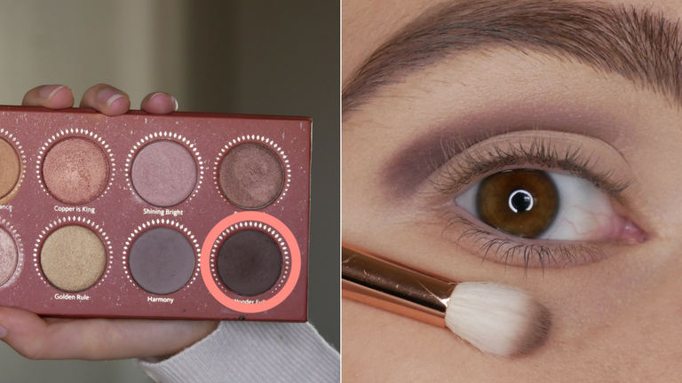 Creative Eye Makeup Tutorial Using Zoeva Rose Gold Palette. - dark brown%2Fgrey - melissavandijkmakeuptutorials.png