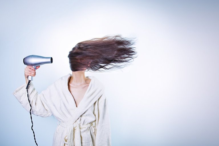 Woman Hair Drying Girl Female Person Attractive.jpg